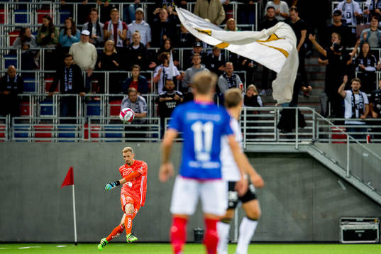 Goalkeeper André Hansen of Rosenborg