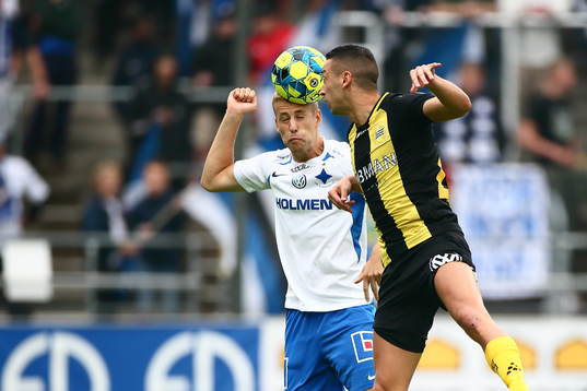 IFK Norrköpings Filip Dagerstål och Hammarbys Nikola