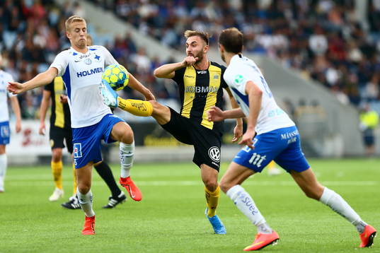 Hammarbys Muamer Tankovic, IFK Norrköpings Filip
