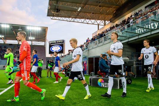 Goalkeeper André Hansen, Birger Meling and Alexander