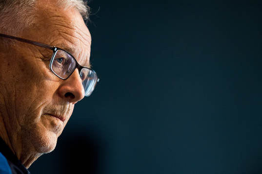 Lars Lagerbäck, head coach of Norway