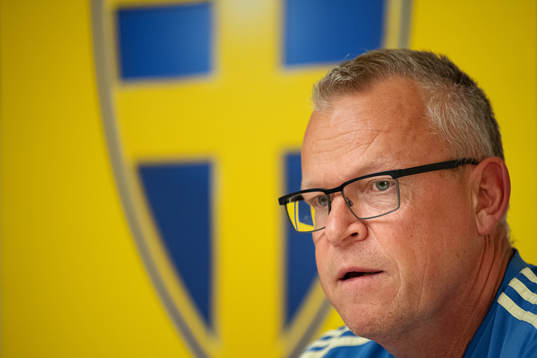 Janne Andersson, head coach of the Swedish national