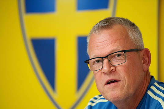 Janne Andersson, head coach of the Swedish national