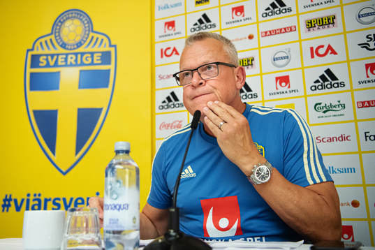 Janne Andersson, head coach of the Swedish national