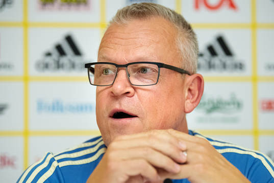 Janne Andersson, head coach of the Swedish national