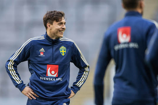 Victor Nilsson Lindelöf of the Swedish national football