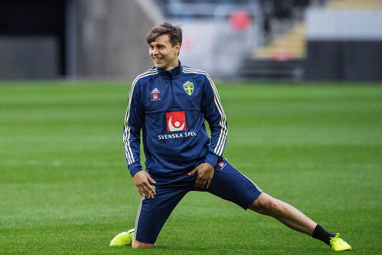 Victor Nilsson Lindelöf of the Swedish national football
