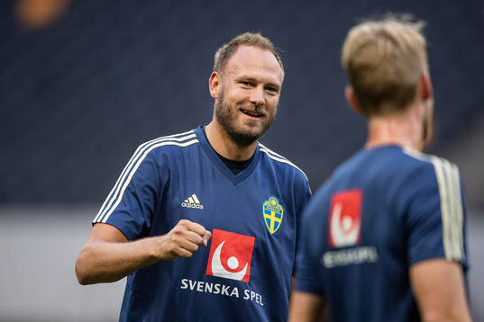 Andreas Granqvist of the Swedish national football team