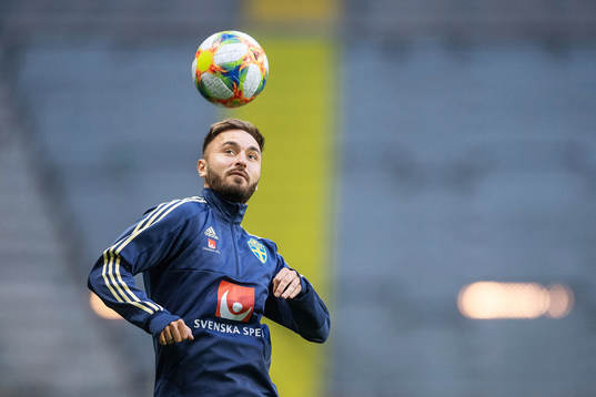 Muamer Tankovic of the Swedish national football team