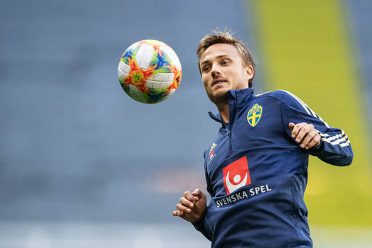 Pierre Bengtsson of the Swedish national football team