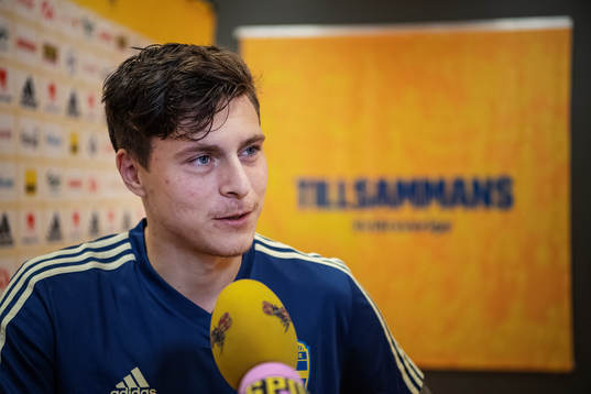Victor Nilsson Lindelöf of the Swedish national football