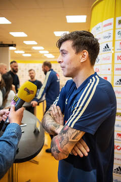 Victor Nilsson Lindelöf of the Swedish national football