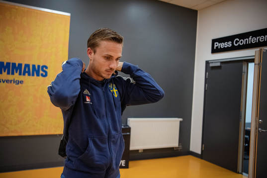 Pierre Bengtsson of the Swedish national football team