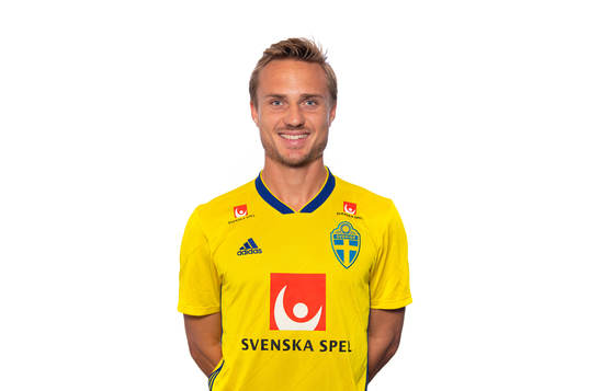 Pierre Bengtsson of the Swedish national football team