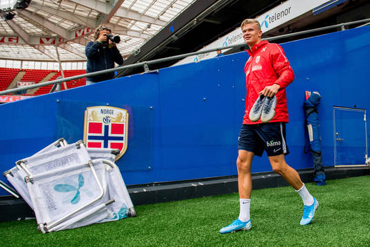 Erling Braut Haaland of Norway