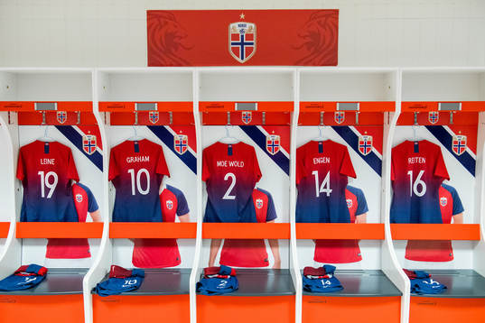 The shirts of Kristine Leine, Caroline Graham Hansen,
