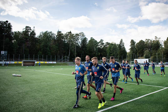 Players of the Swedish national football team