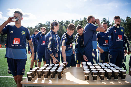 Mikael Lustig, Kristoffer Olsson, Emil Krafth, Marcus Berg,