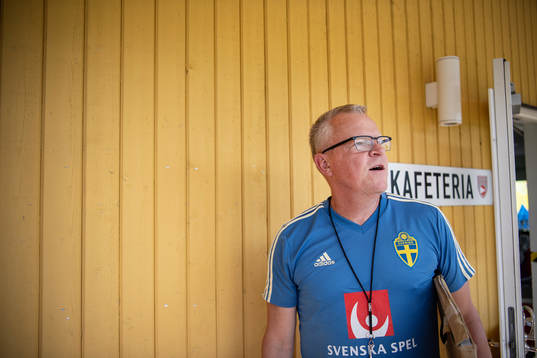 Janne Andersson, head coach of the Swedish national