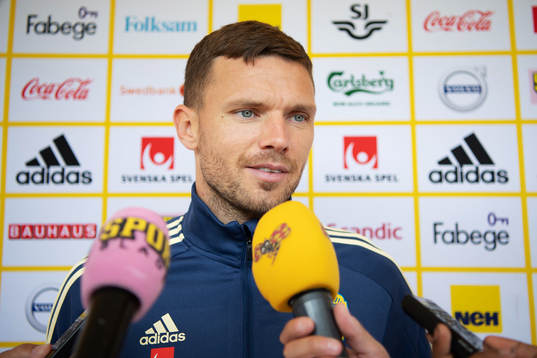 Marcus Berg of the Swedish national football team