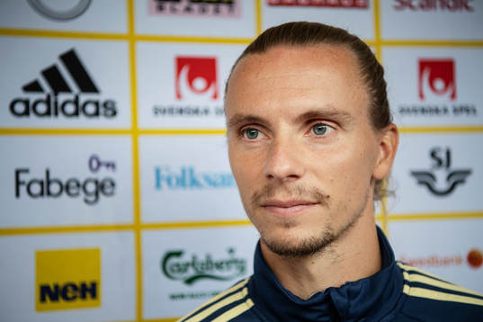 Niklas Hult of the Swedish national football team