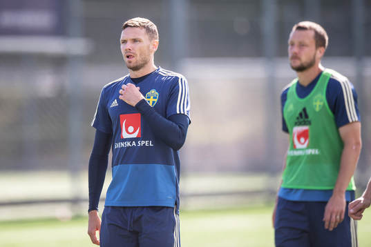 Marcus Berg of the Swedish national football team