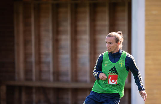 Niklas Hult of the Swedish national football team