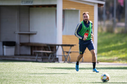 Muamer Tankovic of the Swedish national football team