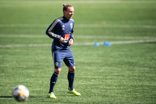 Niklas Hult of the Swedish national football team