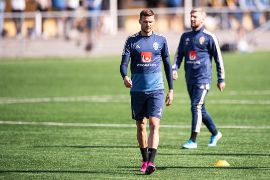 Marcus Berg of the Swedish national football team