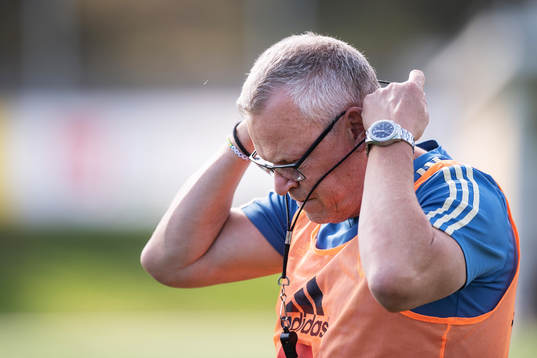 Janne Andersson, head coach of the Swedish national