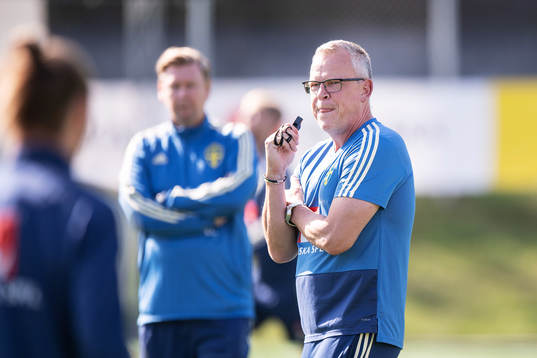 Janne Andersson, head coach of the Swedish national
