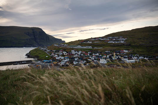 General view of houses and building