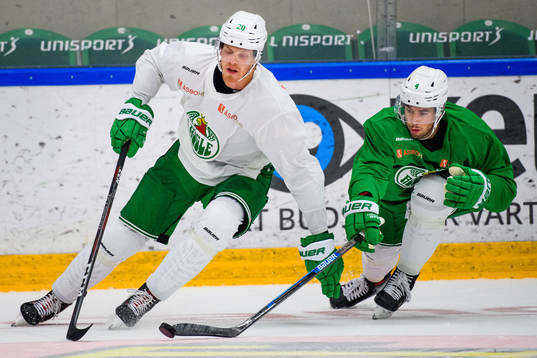 Hampus Gustafsson och Kodie Curran