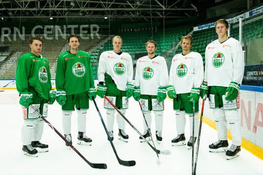 Nils Höglander, Dominik Bokk, Jakob Bondesson, Kevin