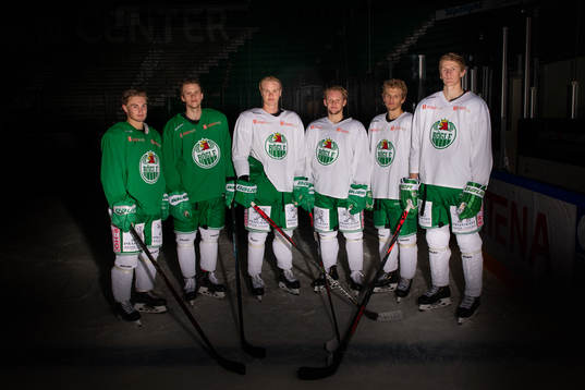 Nils Höglander, Dominik Bokk, Jakob Bondesson, Kevin