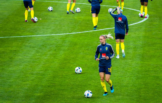 Amanda Ilestedt of Sweden