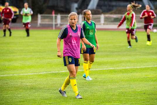 Anna Anvegård of Sweden