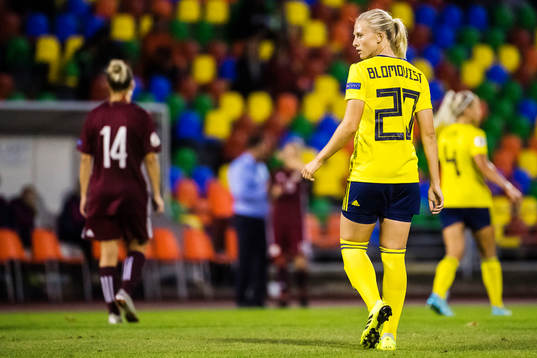 Rebecka Blomqvist of Sweden