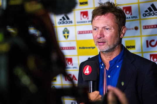 Peter Gerhardsson, Head coach of Sweden
