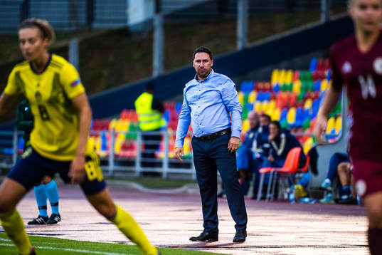 Didzis Matiss, head coach of Latvia