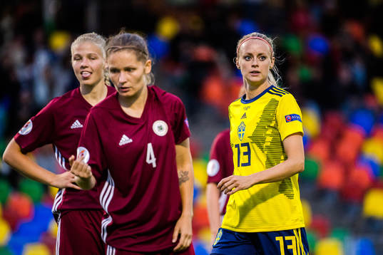 Amanda Ilestedt of Sweden