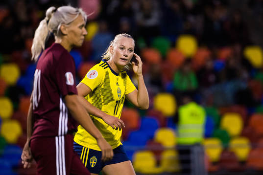 Stina Blackstenius of Sweden