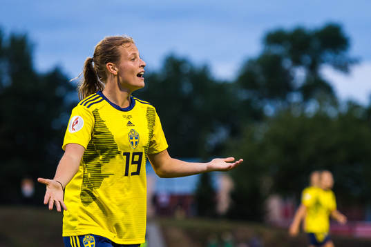 Anna Anvegård of Sweden