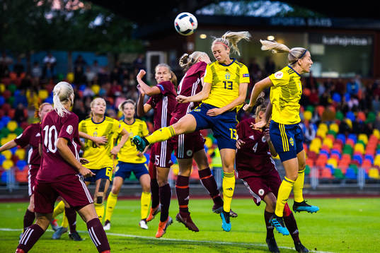 Amanda Ilestedt of Sweden