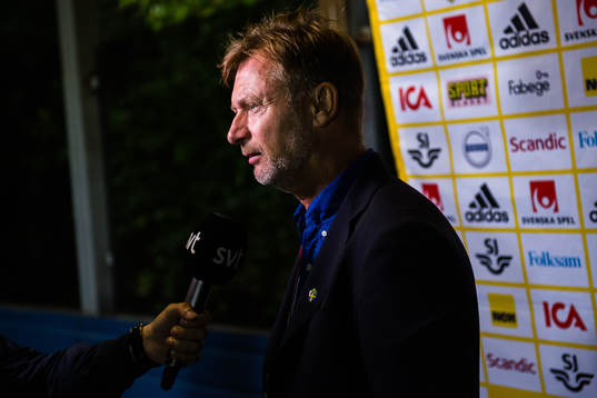 Peter Gerhardsson, Head coach of Sweden