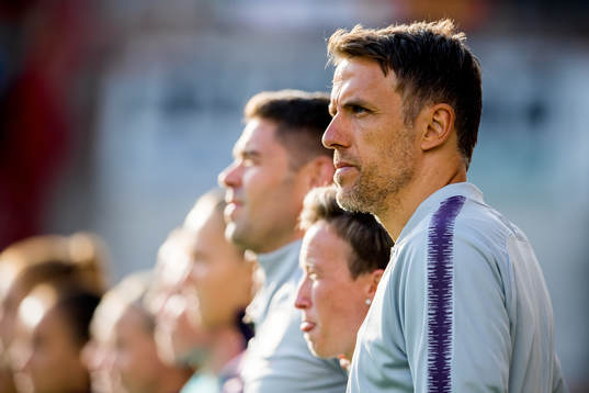Phil Neville, head coach of England