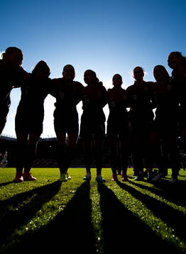 The silhouettes of the players of Norway