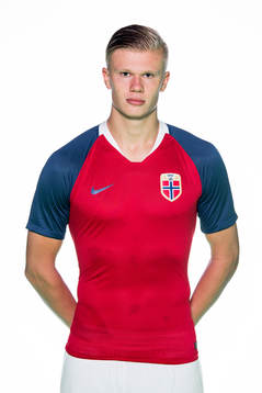 Erling Braut Haaland of Norway poses for a portrait