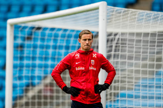 Goalkeeper Sondre Rossbach of Norway